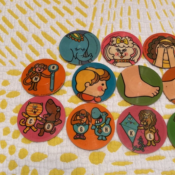 Vintage Mattel Preschool Talking Pictures Schoolhouse in original box with price - Picture 1 of 16